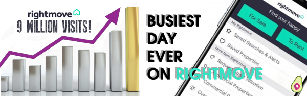 Rightmoves BUSIEST DAY EVER!