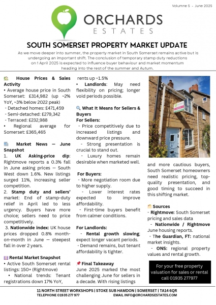 SOUTH SOMERSET PROPERTY UPDATE - JUNE 2026 - VOLUMN 5