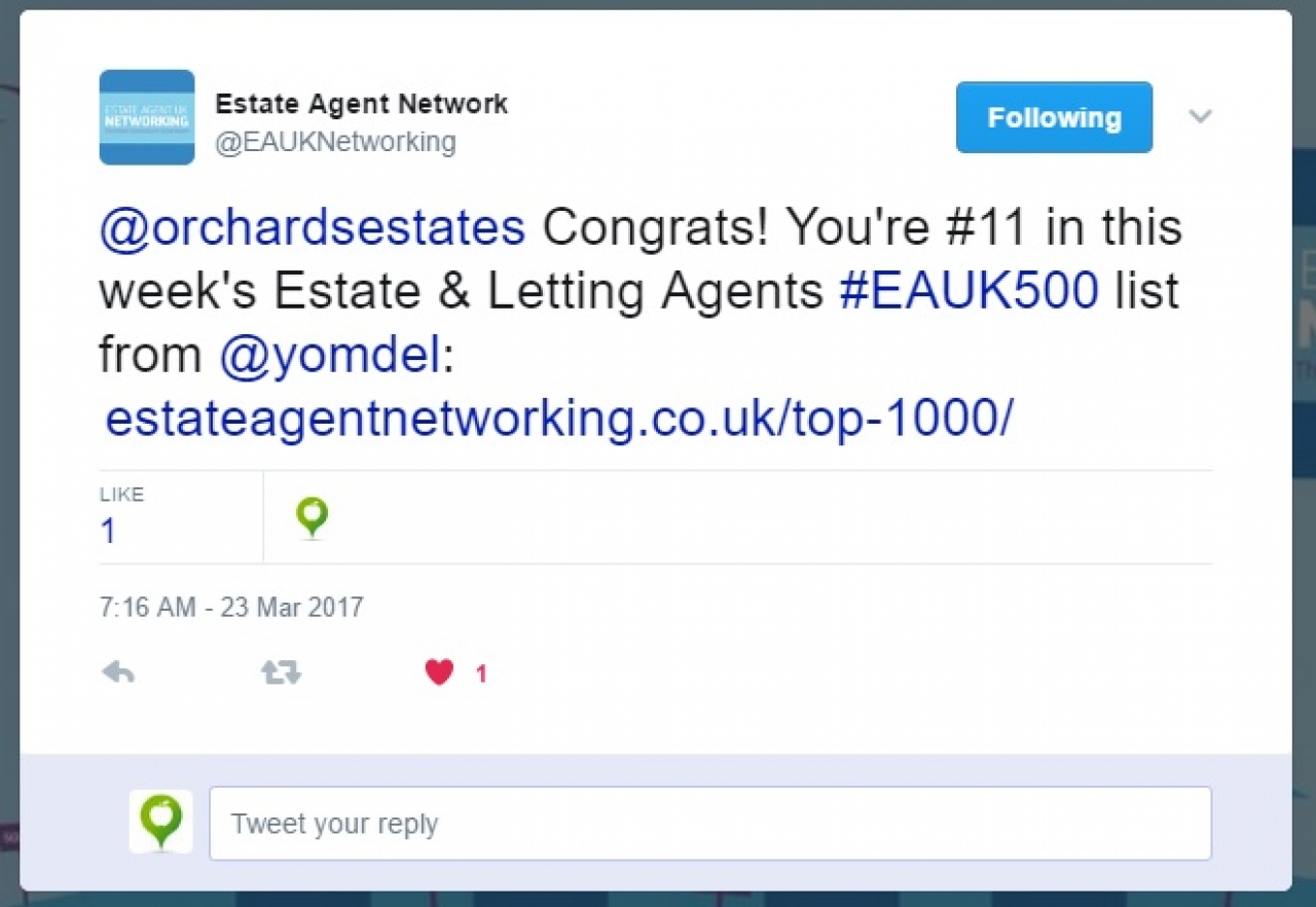 >Top estate agent