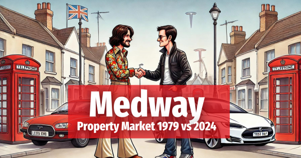 Medway Property Market – 1979 vs 2024