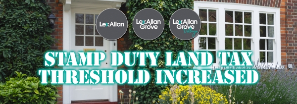 Stamp Duty Threshold Increased