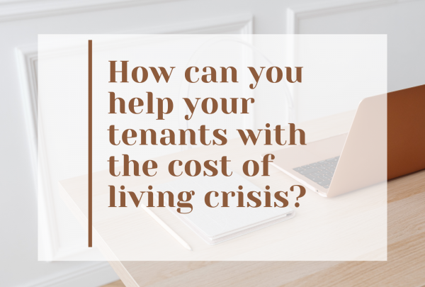 How can you help your tenants with the cost of living crisis?