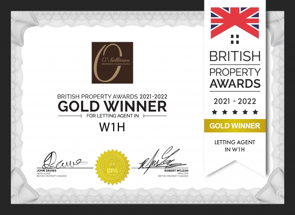 O’Sullivan Property Consultants awarded Best Boutique Property Consultancy Firm