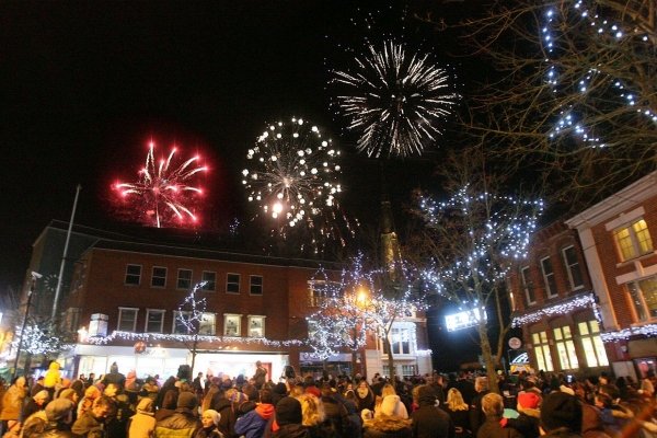 Hinckley Christmas Lights Switch-on and Tin Hat Fair 2021