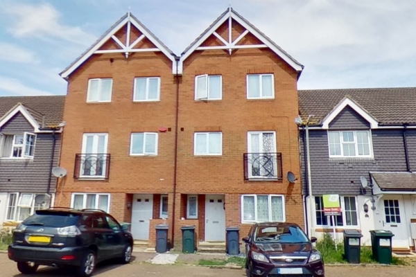 4 bed terraced house for sale in Bryony Drive, Park Farm, Ashford