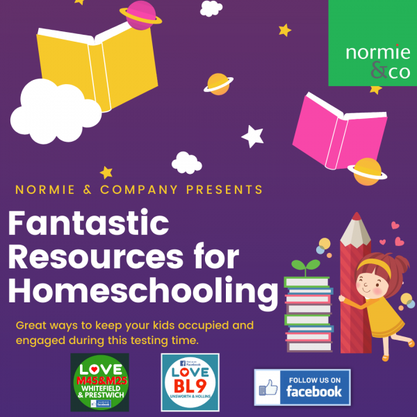 Homeschooling ideas and free resources for families in North Manchester