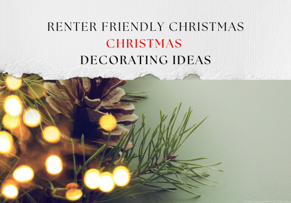 Renter Friendly Christmas Decorating Ideas
