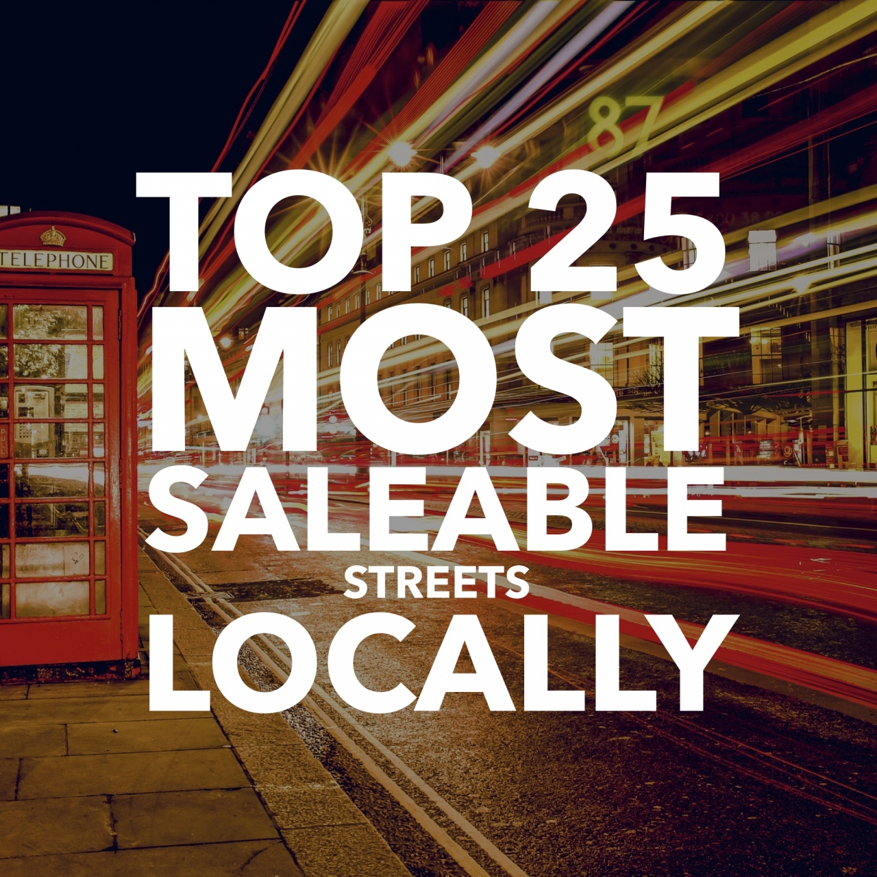 >Top 25 Most Saleable Stree...