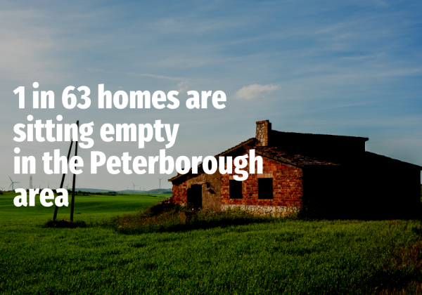 1 in 63 Homes are Sitting Empty in the Peterborough Area