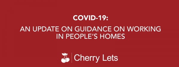 An update on guidance on working in people’s homes