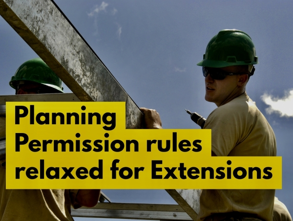 Sidcup Homeowners can now build larger extensions without planning permission.