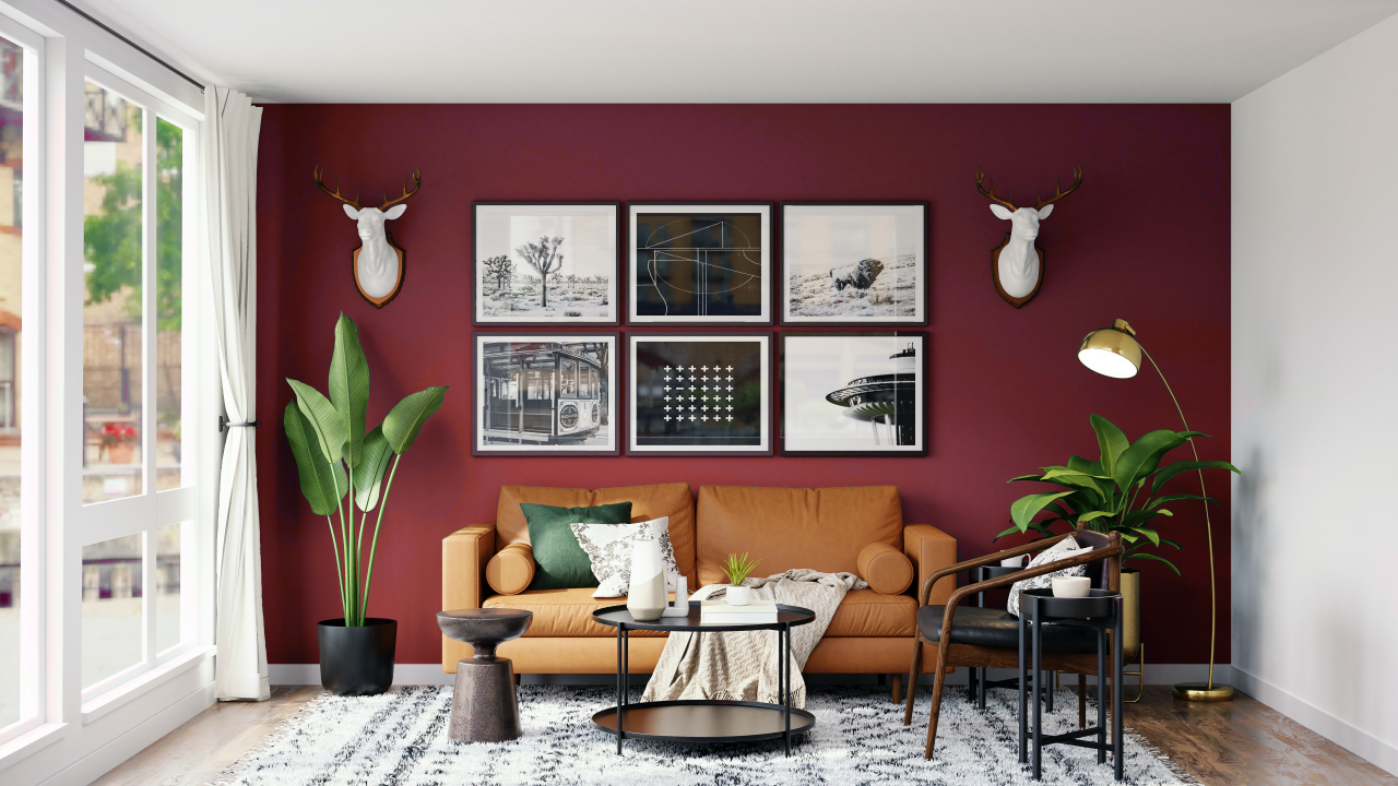 >Modern interior living room