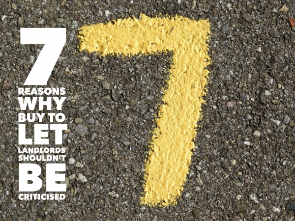 7 Reasons Why Sidcup Buy To Let Landlords Shouldn't Be Criticised