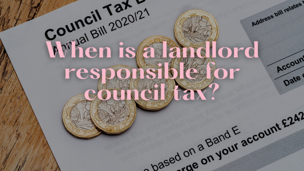 When is a landlord responsible for council tax?