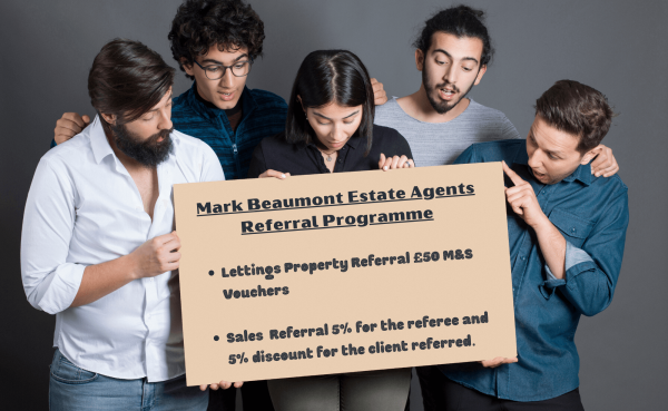 Mark Beaumont Estate Agents Referral Programme