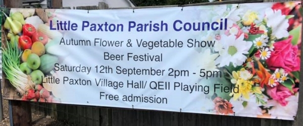 Little Paxton Autumn Flower & Vegetable Show Saturday 12th 2pm-5pm