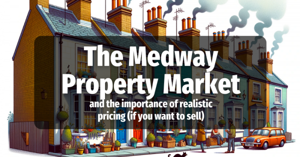 The Medway Property Market  and the importance of realistic pricing (if you want