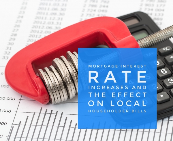 Increase in Interest Rates to cost Sidcup Home Owners £349.67 a year