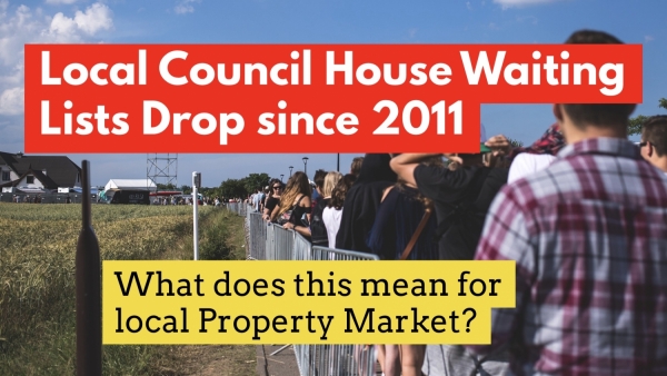 SIDCUP AND BEXLEY COUNCIL HOUSE WAITING LIST DROPS BY 2.2% SINCE 2011