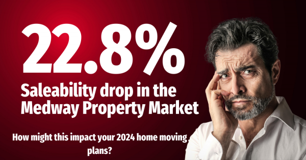 How the 22.8% Saleability Drop in the Medway Property Market Might Impact Your 2