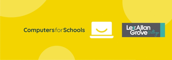 Lex Allan Grove Village working together with Computers for Schools