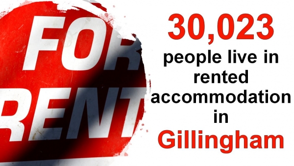 30,023 People Live in Rented Accommodation in Gillingham
