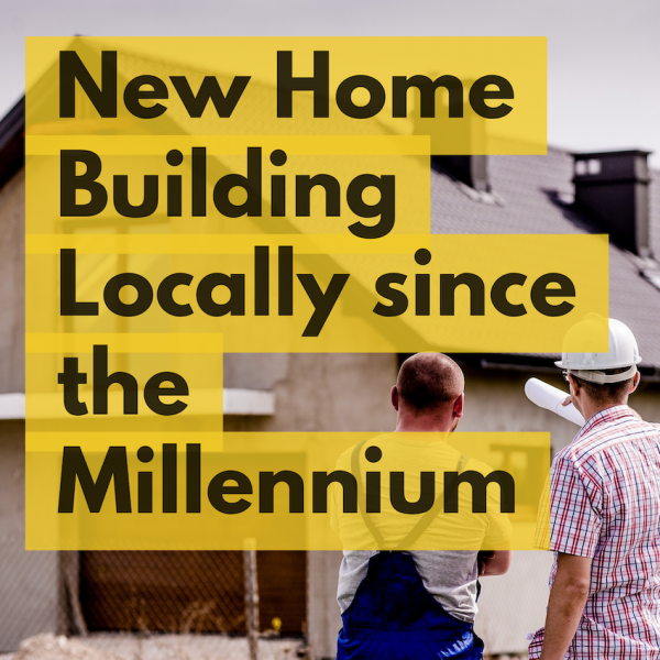 NEW HOME BUILDING IN SIDCUP AND BEXLEY 2018 SLIPS TO 25.2% BELOW THE POST MILLEN