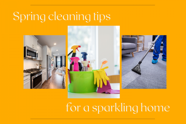 Spring cleaning tips for a sparkling home