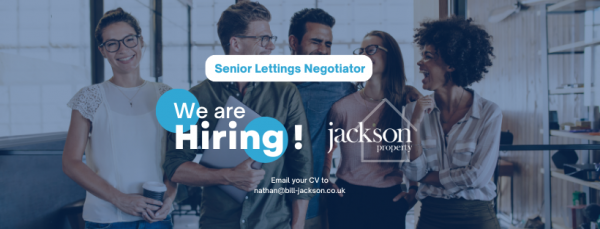 Looking for a change? We are hiring a Senior Lettings Negotiator