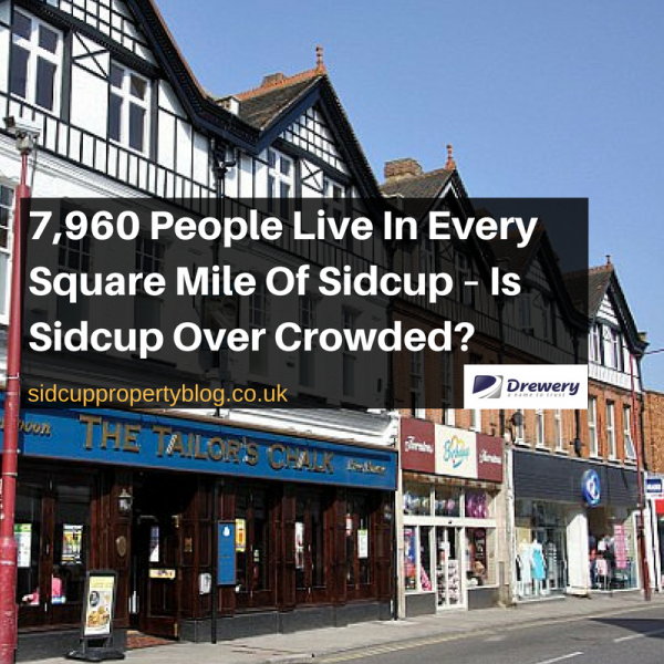 7,960 People Live In Every Square Mile Of Sidcup – Is Sidcup Over Crowded?