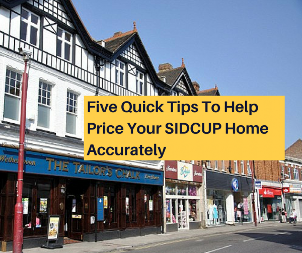 Five quick tips to help you price your Sidcup home accurately