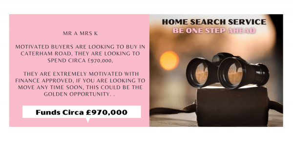 Looking for a house to buy in Caterham Road
