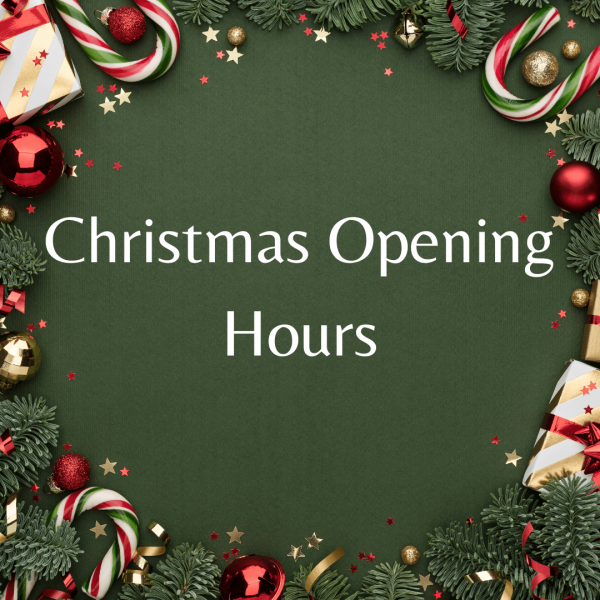 Christmas 2025 Opening Hours