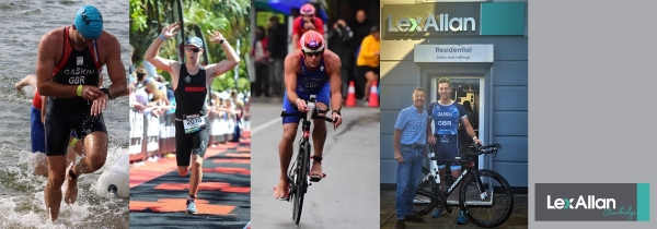 Lex Allan sponsors local GB Triathlete sportsman