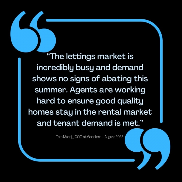 Lettings market update for Ashford, Kent.