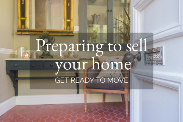 Preparing to sell your home - Getting ready to move