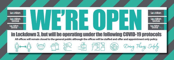 We're Open in Lockdown 3