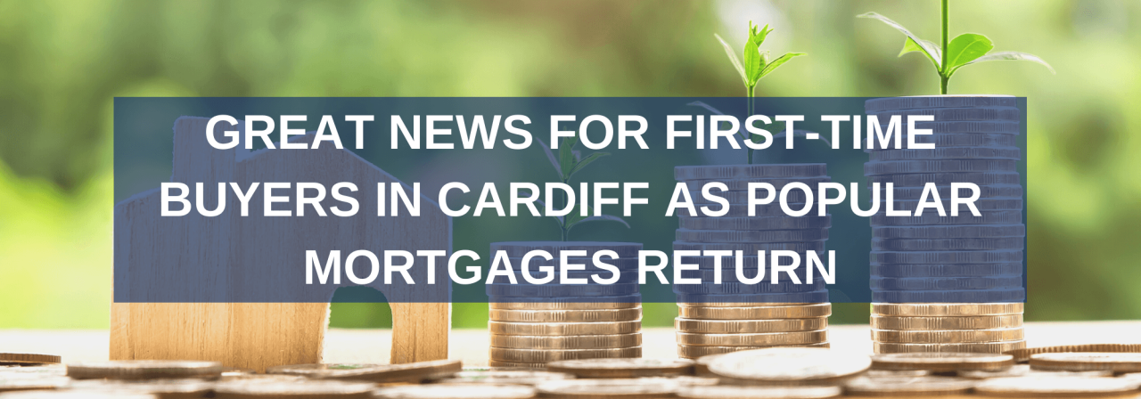 >Great news for first-time buyers in Cardiff as pop