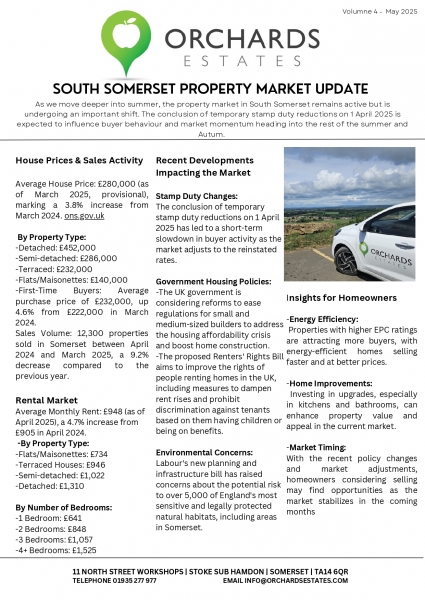 SOUTH SOMERSET PROPERTY UPDATE - MAY 2025 - VOLUMN 4