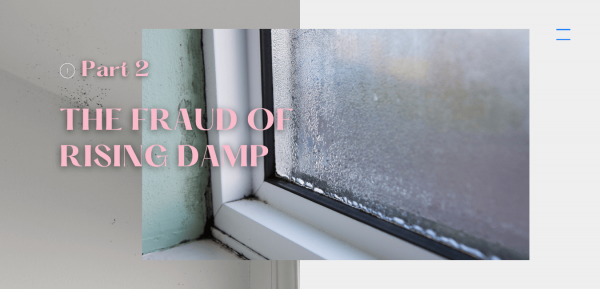 The fraud of rising damp