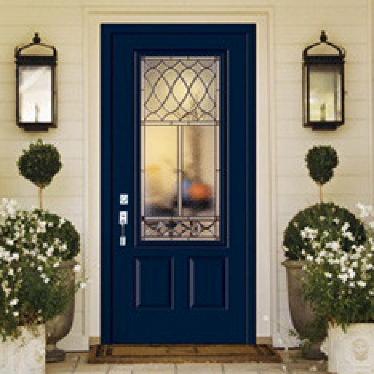 >Front door 