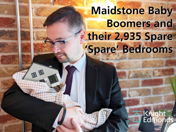 Maidstone Baby Boomers and their 2,935 Spare ‘Spare’ Bedrooms