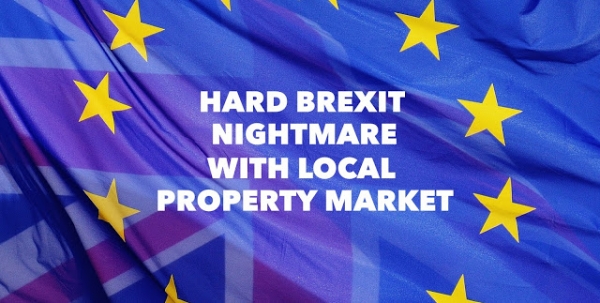 Could a hard Brexit cause 3,200 properties to be dumped onto the Medway property