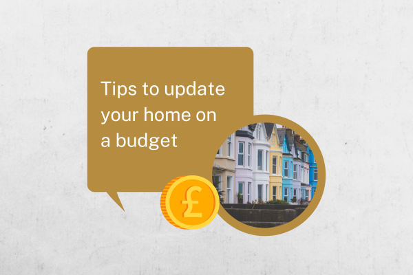 Tips to update your home on a budget