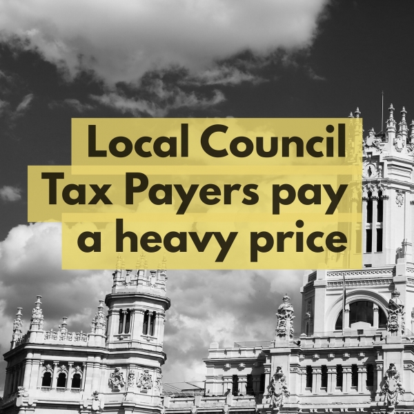 Sidcup Council Tax Payers Stung by 40.18% above Inflation Rise