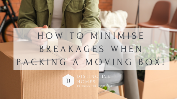 How to minimise breakages when packing a moving box!