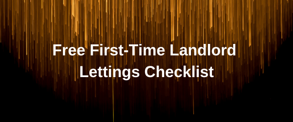 First-Time Landlord Lettings Checklist