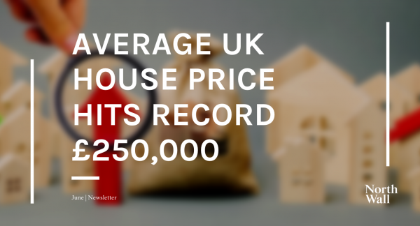 Average UK house price hits record £250,000